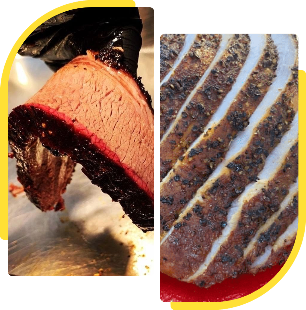 A close up of some food on the counter